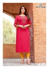 Styli Vol 2 By Mittoo Designer Rayon Embroidery Kurtis Wholesale Price in Surat
